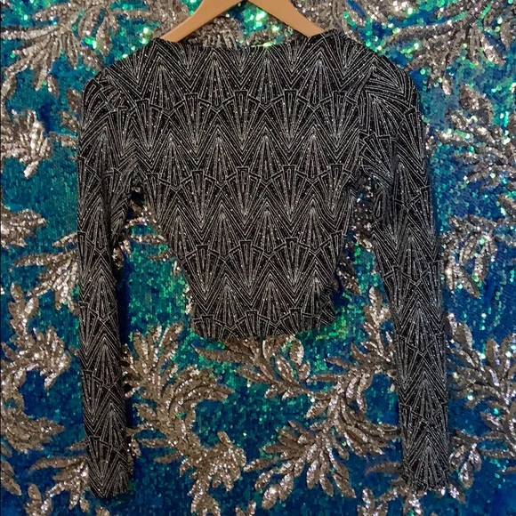 H&M Long-sleeved Crop Top - Picture 2 of 2